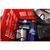 Image 3 : Collapsible Crate w/ Assorted Kitchen Items + (3) Water Bottles