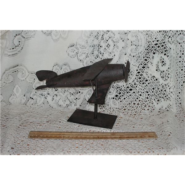 Home decor metal airplane