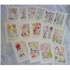 Image 1 : Lot of salvaged 1927 flower prints - National Geographic