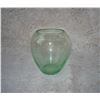 Image 1 : Green glass vase