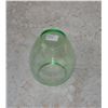 Image 2 : Green glass vase