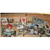 Image 1 : Huge lot of greeting cards postcards and photos