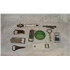 Image 2 : Assorted bottle openers Hudson's bay steam whistle,Canada dry, etc