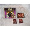 Image 1 : 1997 Star Wars book no tears or writing + card set