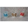 Image 1 : (3) Fire King mugs