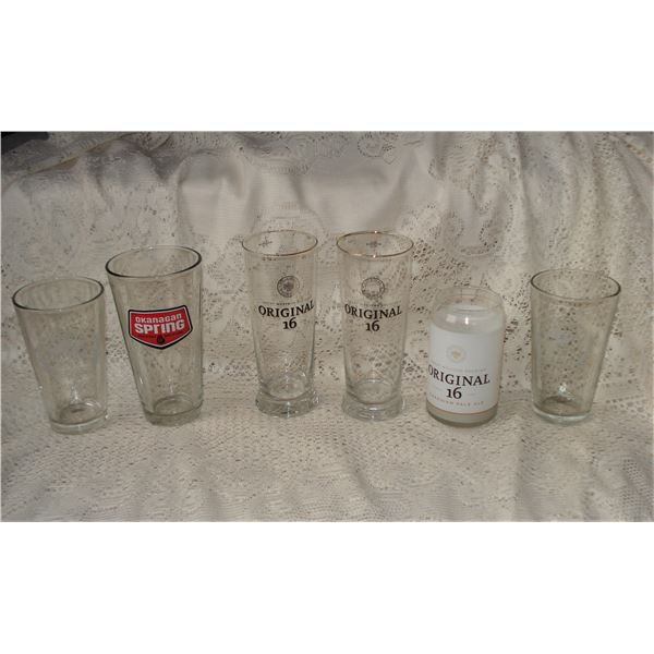 Beer glasses