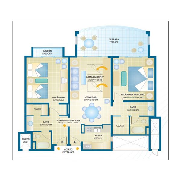 Cancun Time Share Unit #C5508