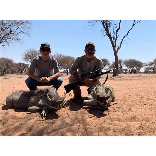 7 day, 8 night Africa hunt for 2 with Monkane Safaris