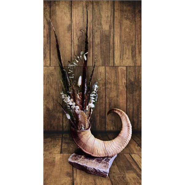 Sheep Horn Vase