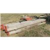Image 3 : (5) Timbers w/ Brackets - 11.5ft. X 12" x 7" (Cecil Ferry)