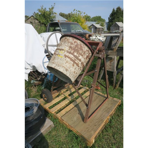 Cement Mixer - Electric Motor 1/3HP  (Cecil Ferry)