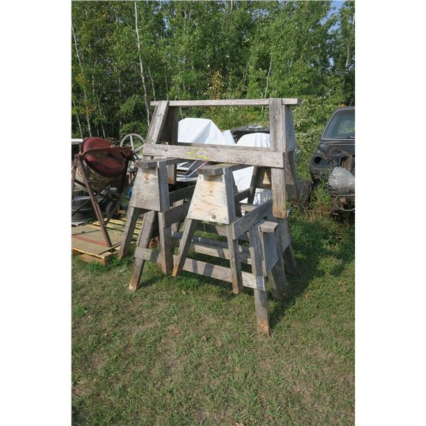 5 Saw Horses  (Cecil Ferry)