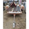 Image 6 : Utility Trailer & Ramps VIN: SK400794538 - Deck: 4ft. X 8.5ft. (Pallet Jack not included)