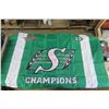 Image 2 : Pilsner & Roughrider Flag - 5ft x 3ft