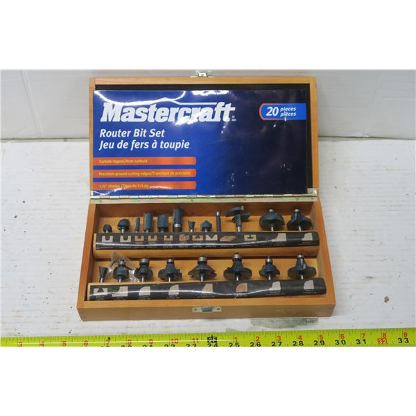 Mastercraft Router Bit Set
