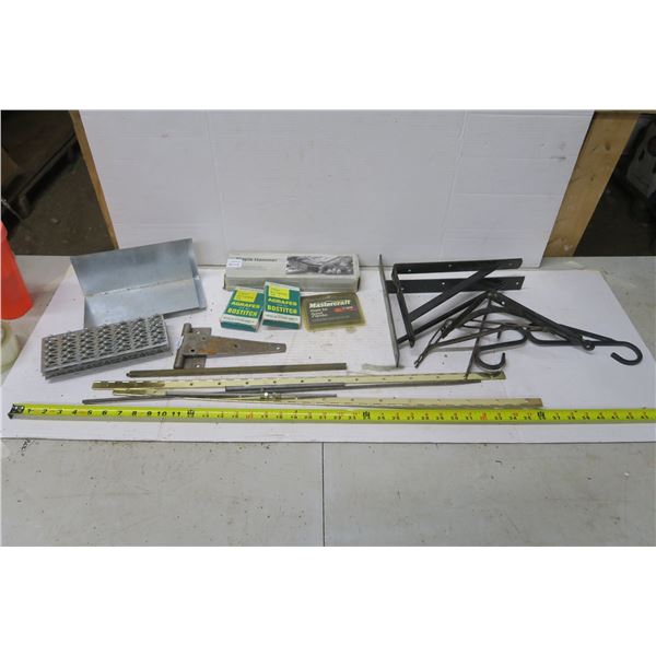 Staple Hammer & Misc. Construction Lot