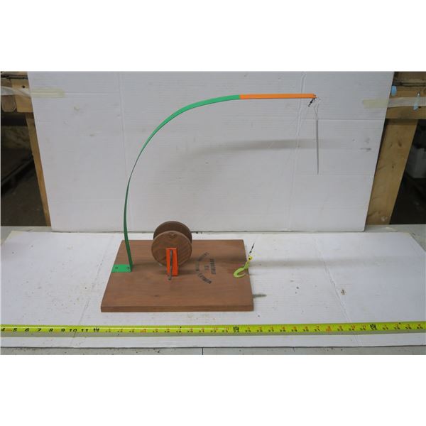 World's Most Patient Ice Fisherman