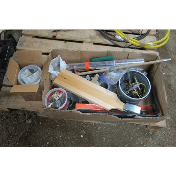 Misc. Lot of Filleting Board, Boat Seat Mounts, etc.