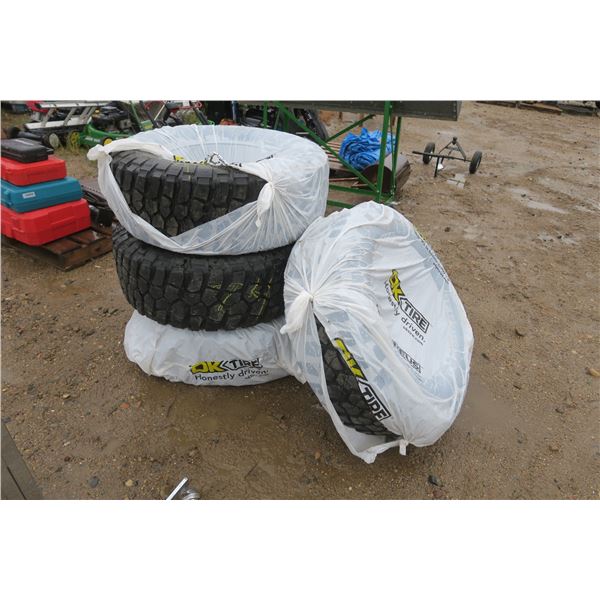 (4) Tires Good Condition - 35x12.50R17LT