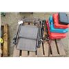 Image 2 : Pallet of - Chairs, Jack, Load Binder, Empty Tool Cases