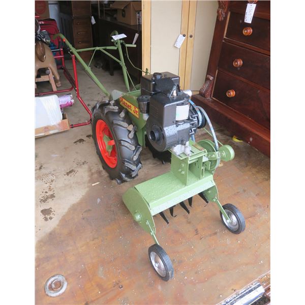 Planet Jr. Rototiller - Completely Rebuilt, Running & Working