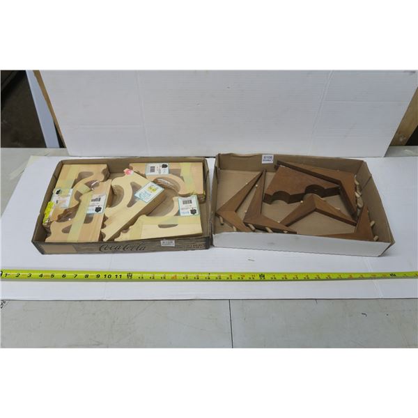 Wooden Shelf Brackets