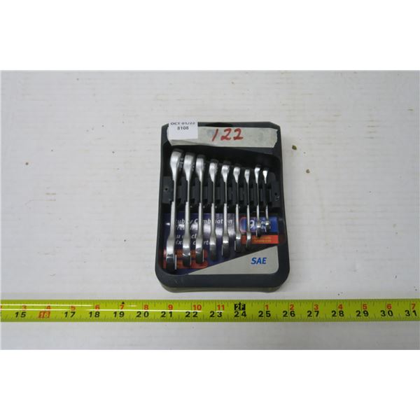 SAE Stubby Wrench Set 1/4 - 3/4"