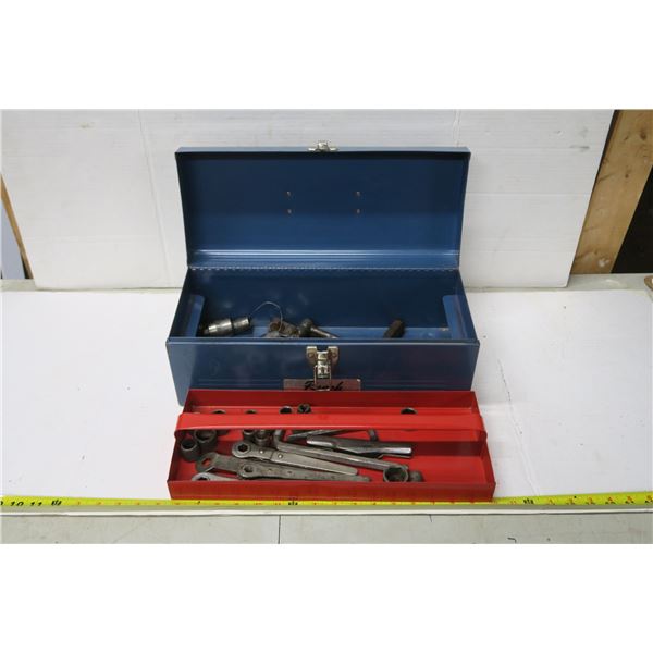 Steel Toolbox w/ Contents