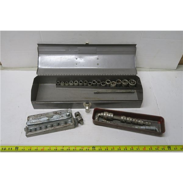 Steel Toolbox w/ Contents