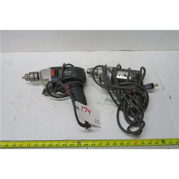2 Corded Drills