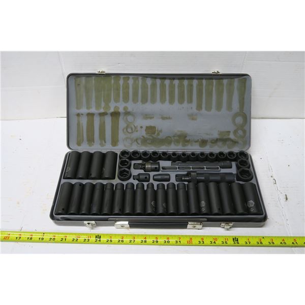 Maximum 1/2" impact Socket Set - 49pc.