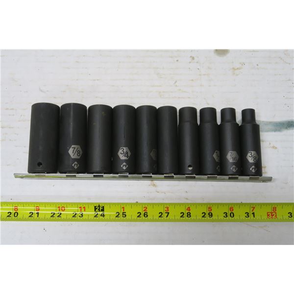 1/2" Drive Deep Impact Socket Set