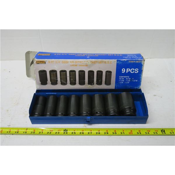 1/2" Drive Deep Impact Socket Set