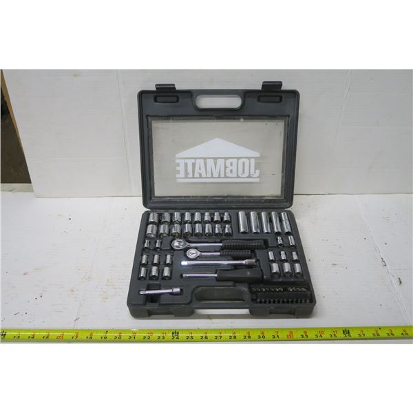 Jobmate 1/4" & 3/8" Drive Socket Set