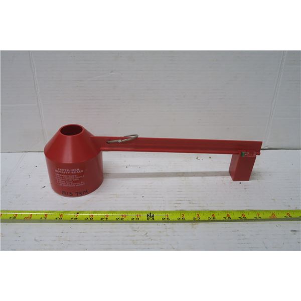 Fertilizer Density Scale