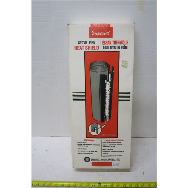 Stove Pipe Heat Shield