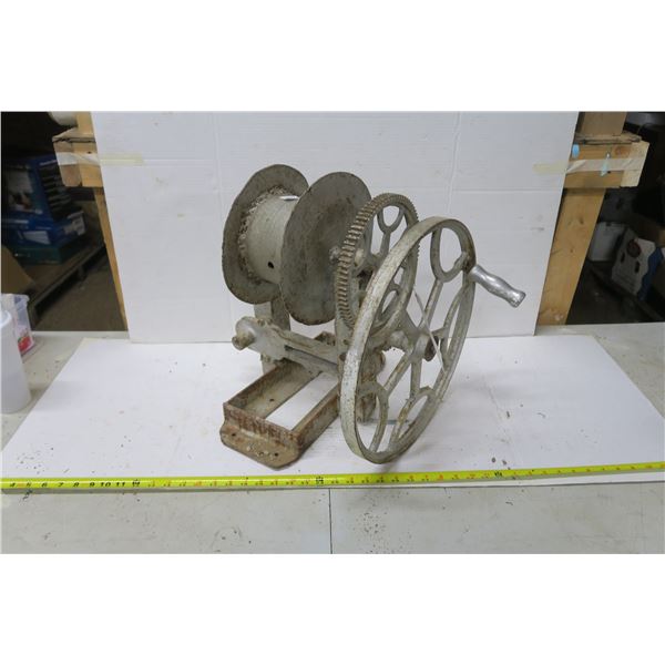 Large Vintage Winch