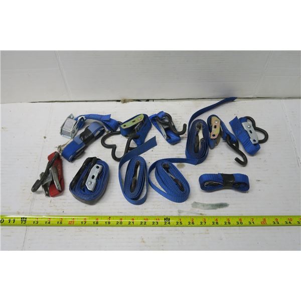 Lot of Tie Down Straps