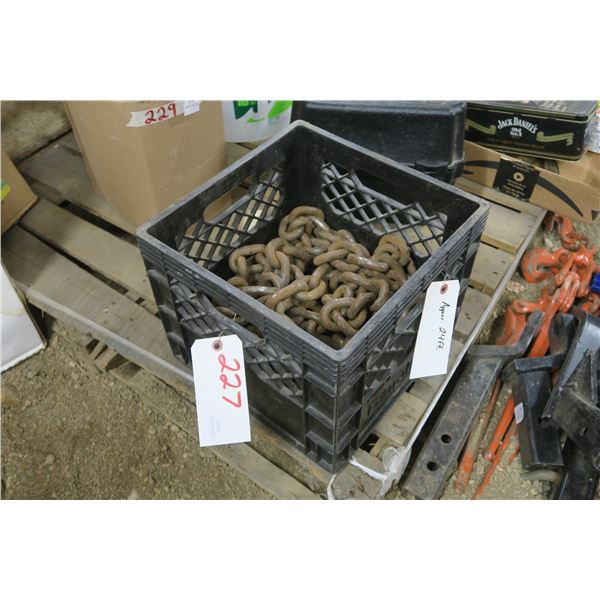 Heavy Duty Chain - Approx. 24ft., Has Been Welded On