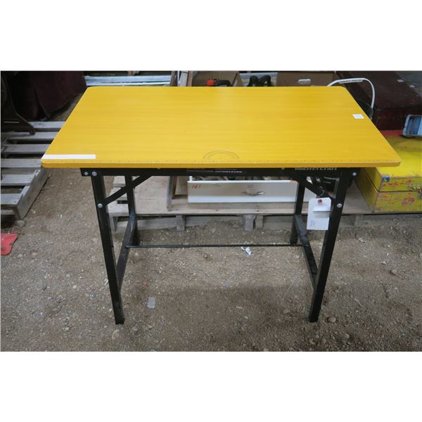 Work Table - Wood Top, Metal Frame - 40x24x30"