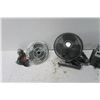Image 3 : 2 Small Fans, Stereo Deck, 2 Tire Irons, misc.