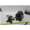 Image 4 : 2 Small Fans, Stereo Deck, 2 Tire Irons, misc.