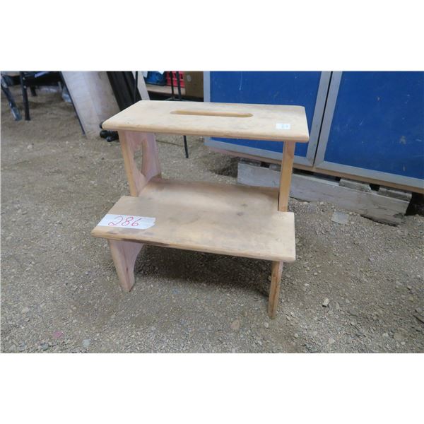 Wooden Step Stool