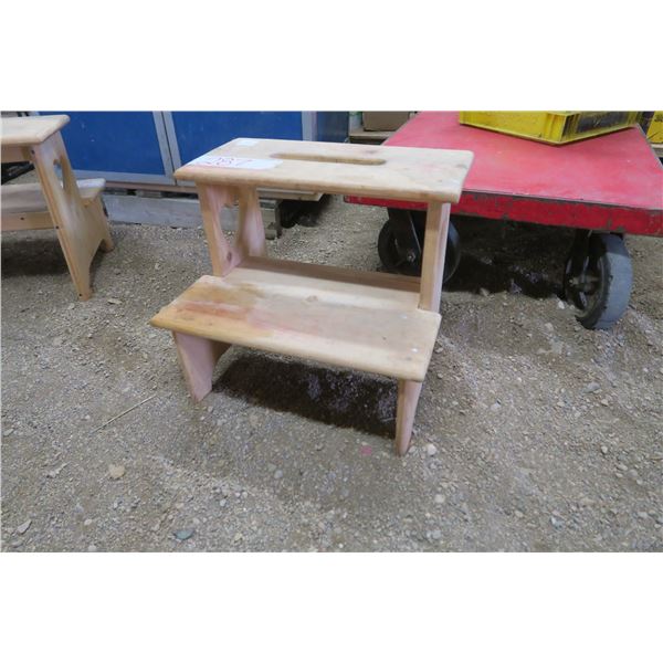 Wooden Step Stool
