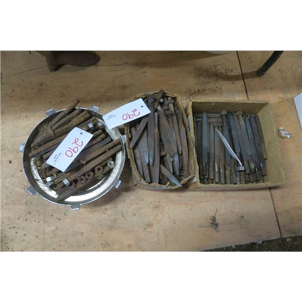 Lot of Used Tines/Spikes