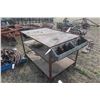 Image 3 : Steel Welding Table - 42x61x32"