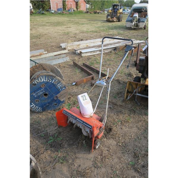 Electric Snow Blower 22"