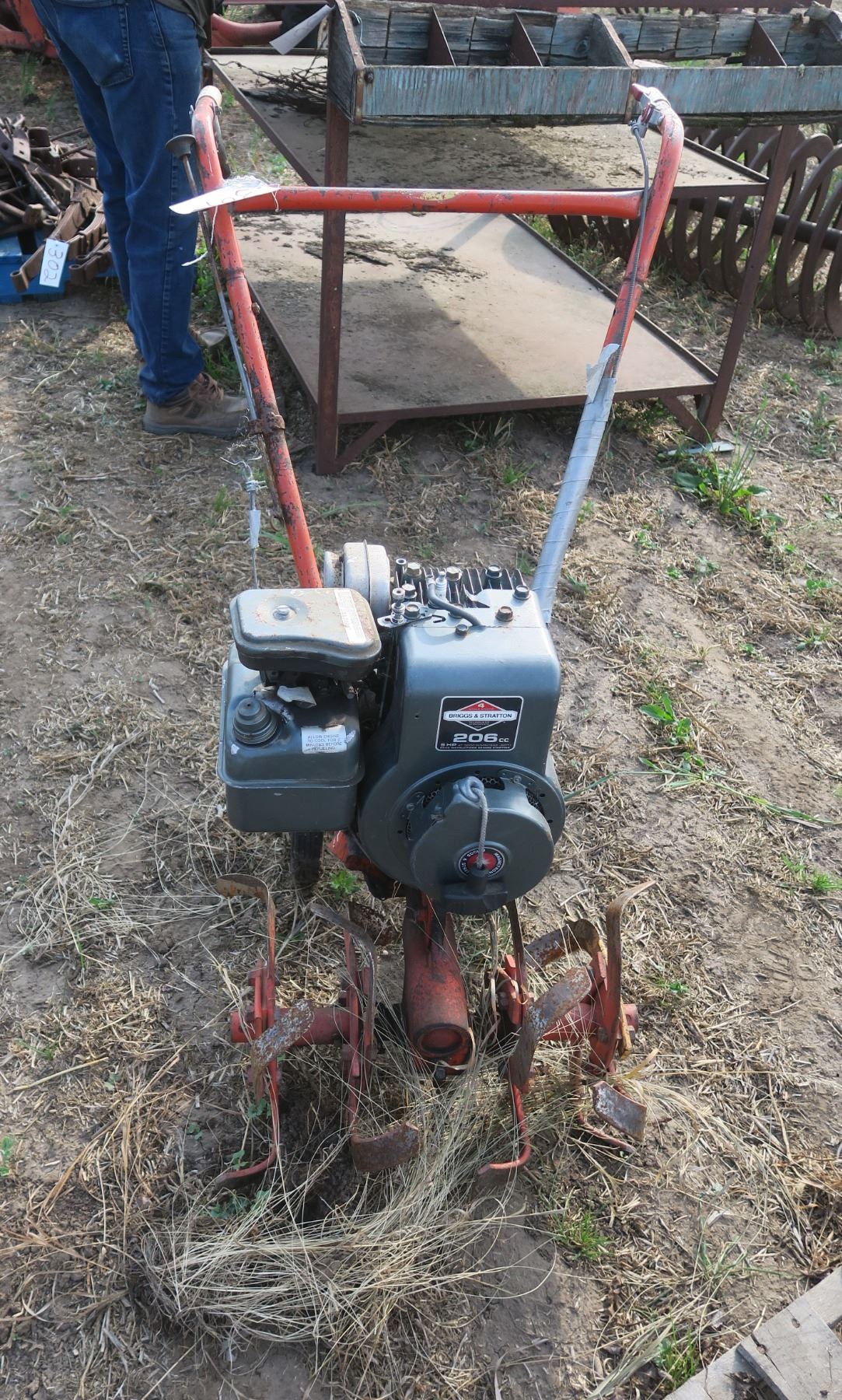 20" RotoTiller, Briggs & Stratton 206cc As Is