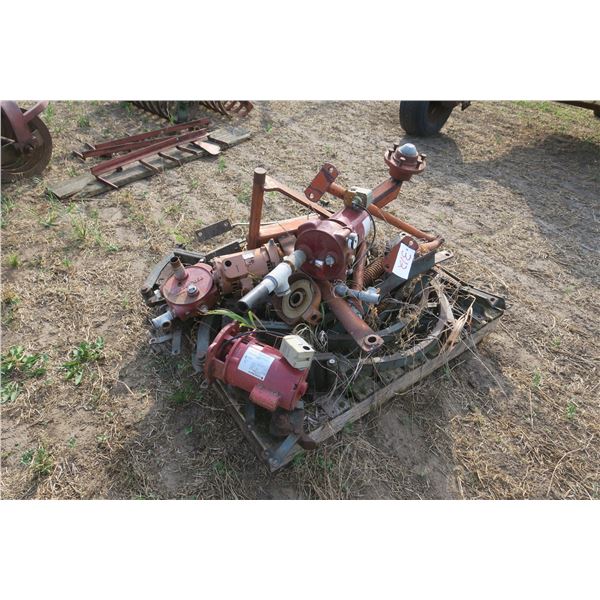 Pallet of Steel, Pumps, Assorted Metal