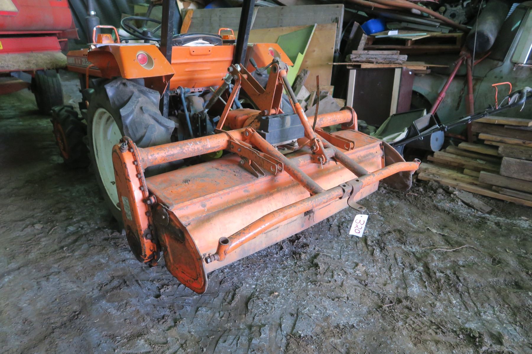 60" Rototiller w/ PTO Shaft 3 Point Hitch Schmalz Auctions